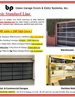 Classic-Standard Line: Base Model